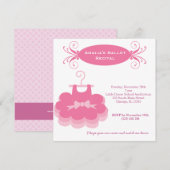 Balletoverweging Kaart (Voorkant / Achterkant)