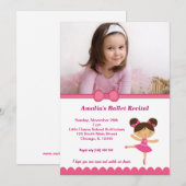 Balletoverweging Kaart (Voorkant / Achterkant)