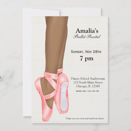 Balletoverweging Kaart (Voorkant)