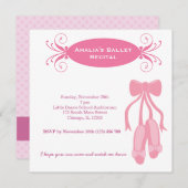 Balletoverweging Kaart (Voorkant / Achterkant)