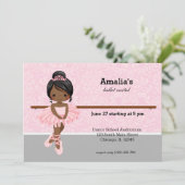 Balletoverweging Kaart (Staand voorkant)