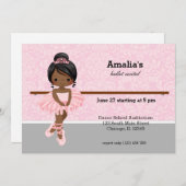 Balletoverweging Kaart (Voorkant / Achterkant)