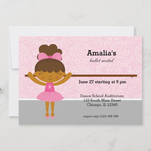 Balletoverweging Kaart (Voorkant)