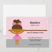 Balletoverweging Kaart (Voorkant / Achterkant)