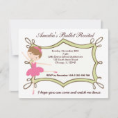 Balletoverweging Kaart (Voorkant)