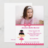 Balletoverweging Kaart (Voorkant / Achterkant)