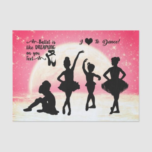 Balletpapier Tissuepapier (Voorkant)