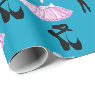 Balletpatroon met Dance Attire en Ballerina Cadeaupapier