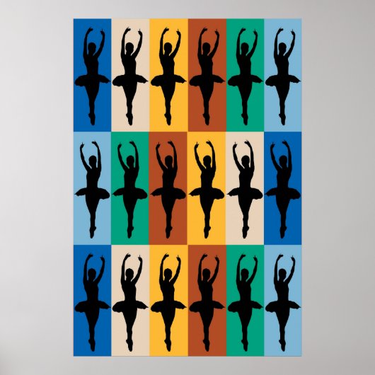 Balletpatroon Poster (Voorkant)