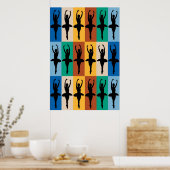 Balletpatroon Poster (Keuken)