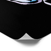 Balletpatroon (spectraal) poster (Hoek)