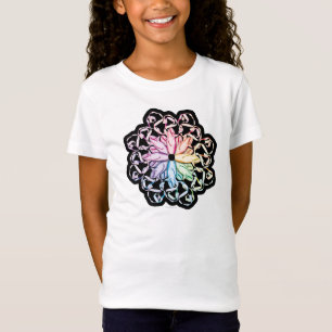 Balletpatroon (spectraal) t-shirt
