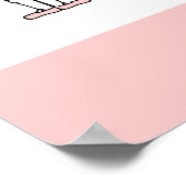 Balletposities Poster - Cute Ballerinas (Hoek)