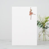 Balletprestaties - Positie in hoogte Briefpapier (Staand voorkant)