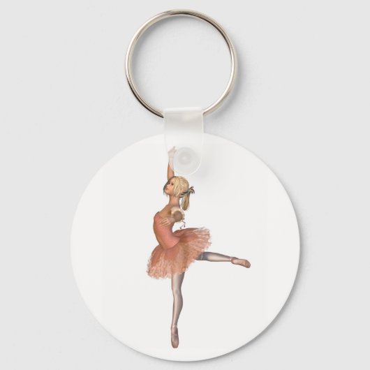 Balletprestaties - Positie in hoogte Sleutelhanger (Voorkant)