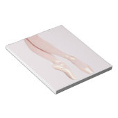 Balletpuntschoepen Notitieblok (Schuin)