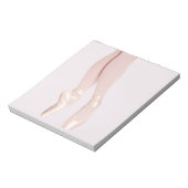 Balletpuntschoepen Notitieblok (Linkerzijde)