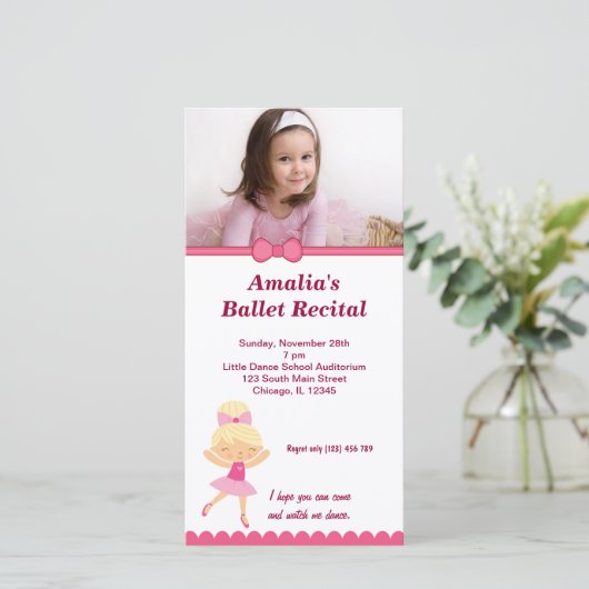 Balletrecital (Staand voorkant)