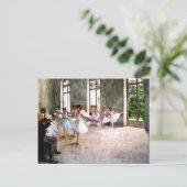 Balletrepesitief Briefkaart (Staand voorkant)