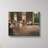 Balletrepetitie - Edgar Degas - 1873 Canvas Afdruk (Voorkant)