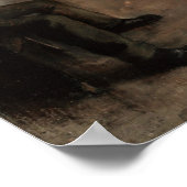 Balletrepetitie - Edgar Degas - 1873 Poster (Hoek)