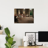 Balletrepetitie - Edgar Degas - 1873 Poster (Thuiskantoor)