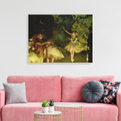 Balletrepetitie - Edgar Degas - 1875 Canvas Afdruk (Insitu (Woonkamer))