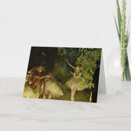 Balletrepetitie - Edgar Degas - 1875 Kaart