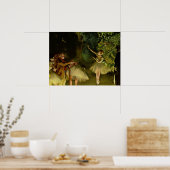 Balletrepetitie - Edgar Degas - 1875 Poster (Keuken)