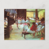 Balletrepetitie - Edgar Degas - 1880 Briefkaart (Voorkant)