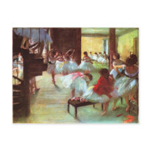 Balletrepetitie - Edgar Degas - 1880
