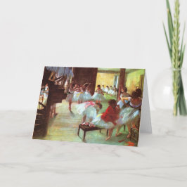 Balletrepetitie - Edgar Degas - 1880 Kaart