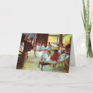 Balletrepetitie - Edgar Degas - 1880 Kaart