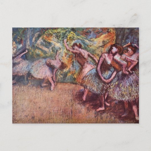 Balletrepetitie - Edgar Degas - 1904 Briefkaart (Voorkant)
