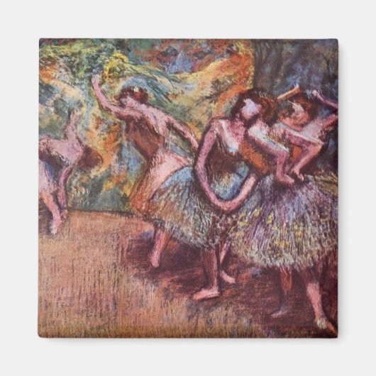 Balletrepetitie - Edgar Degas - 1904 Magneet (Voorkant)