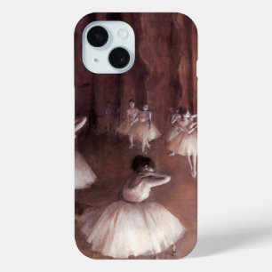 Balletrepetitie op het werkgebied door Edgar Degas iPhone 15 Case