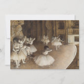 Balletrepetitie op Stage | Edgar Degas (Voorkant)