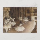 Balletrepetitie op Stage | Edgar Degas Briefkaart (Voorkant)