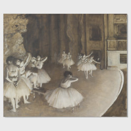 Balletrepetitie op Stage Edgar Degas Cadeaupapier