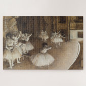 Balletrepetitie op Stage | Edgar Degas Legpuzzel (Horizontaal)