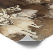 Balletrepetitie op Stage | Edgar Degas Poster (Hoek)
