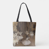 Balletrepetitie op Stage | Edgar Degas Tote Bag (Achterkant)