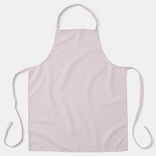Balletroze Effen Kleur Schort (Voorkant)