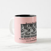 Ballets Russes Pavlova Tweekleurige Koffiemok (Voorkant links)