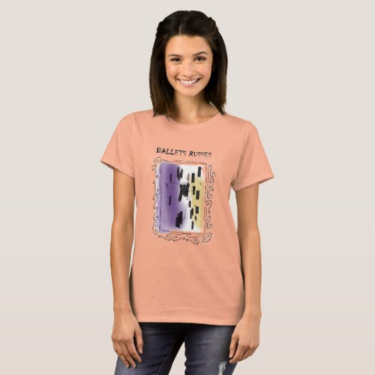 Ballets Russes T-shirt (Voorkant volledig)