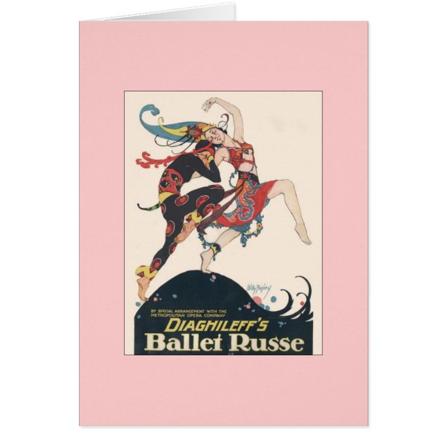 Ballets Russes van Diaghilev (Voorkant)