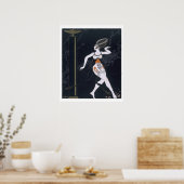 Balletscène met Tamara Karsavina (1885-1978) 191 Poster (Keuken)