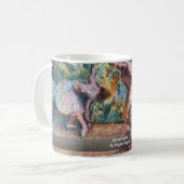 Balletscène van Edgar Degas Koffiemok (Voorkant links)