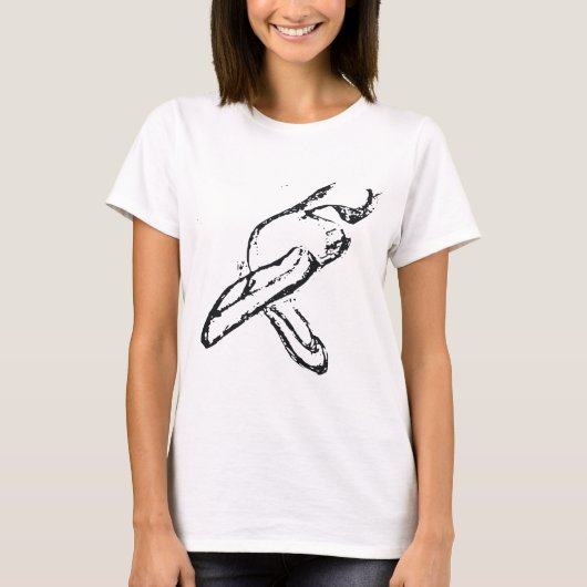 Balletschetsen Magic Sketch T-shirt (Voorkant)