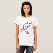 Balletschetsen Magic Sketch T-shirt (Voorkant volledig)